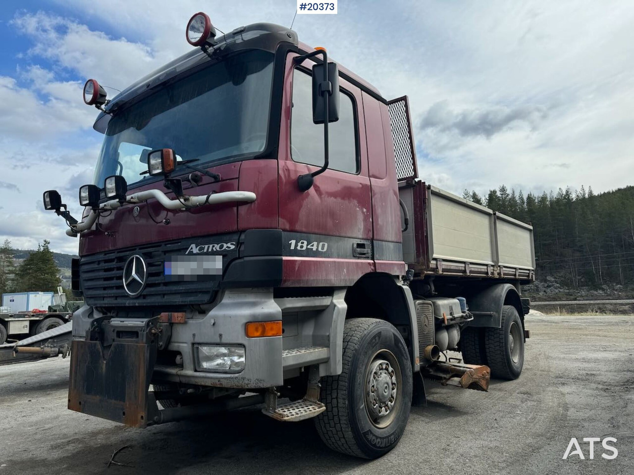 Mercedes Actros 1840 - מזהיר: תמונה 3 Mercedes Actros 1840 - מזהיר: תמונה 3