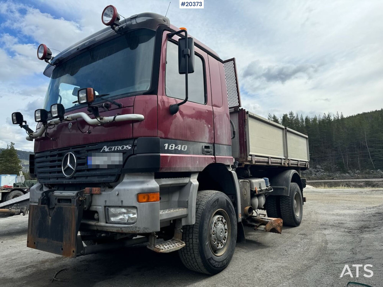 Mercedes Actros 1840 - מזהיר: תמונה 4 Mercedes Actros 1840 - מזהיר: תמונה 4