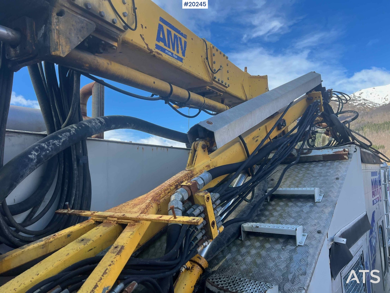 הַחכָּרָה Mercedes Actros 2641 6x4 M/ 2008 AMV 7450 Betong sprøyterigg påbygg Mercedes Actros 2641 6x4 M/ 2008 AMV 7450 Betong sprøyterigg påbygg: תמונה 24