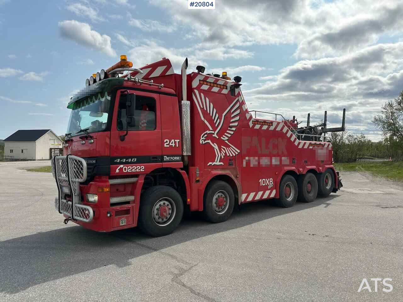 Mercedes Actros 4448 - משאית גרירה: תמונה 2 Mercedes Actros 4448 - משאית גרירה: תמונה 2