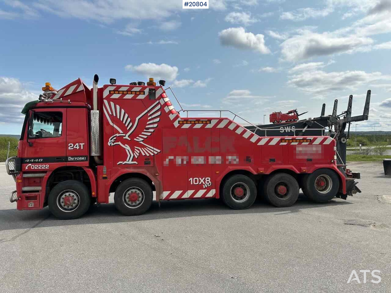 Mercedes Actros 4448 - משאית גרירה: תמונה 4 Mercedes Actros 4448 - משאית גרירה: תמונה 4