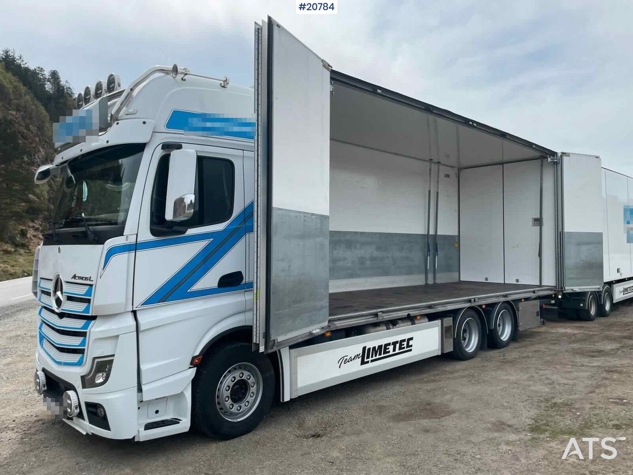 הַחכָּרָה Mercedes Actros Mercedes Actros: תמונה 8