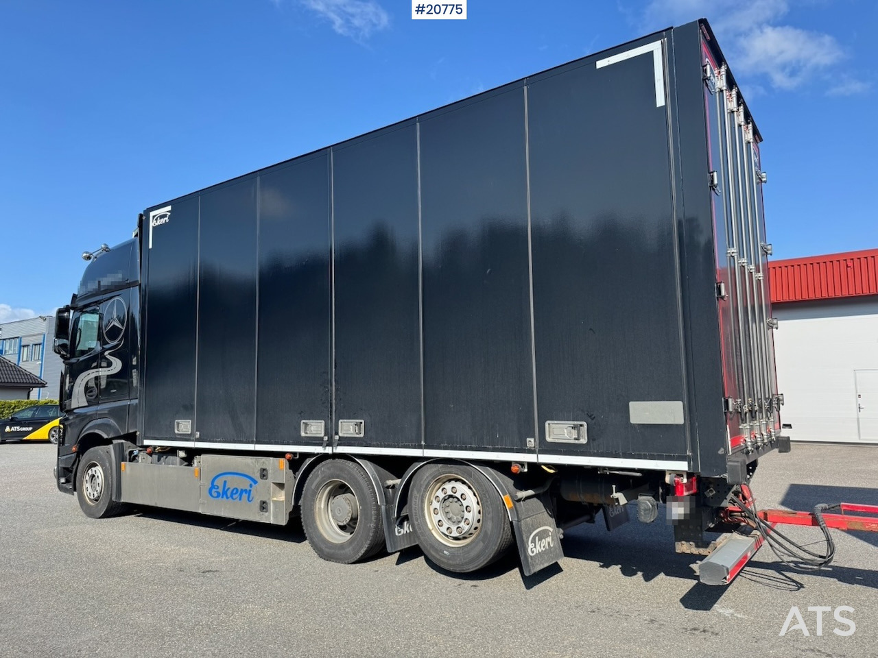 Mercedes Actros - משאית תיבה: תמונה 4 Mercedes Actros - משאית תיבה: תמונה 4