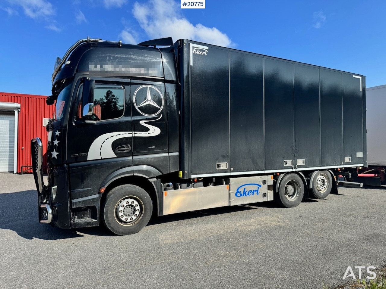 Mercedes Actros - משאית תיבה: תמונה 3 Mercedes Actros - משאית תיבה: תמונה 3