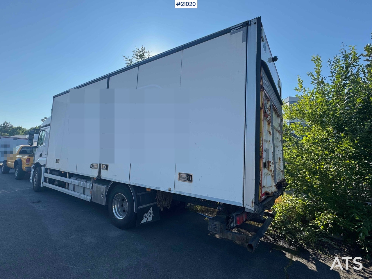 Mercedes Actros - משאית תיבה: תמונה 4 Mercedes Actros - משאית תיבה: תמונה 4