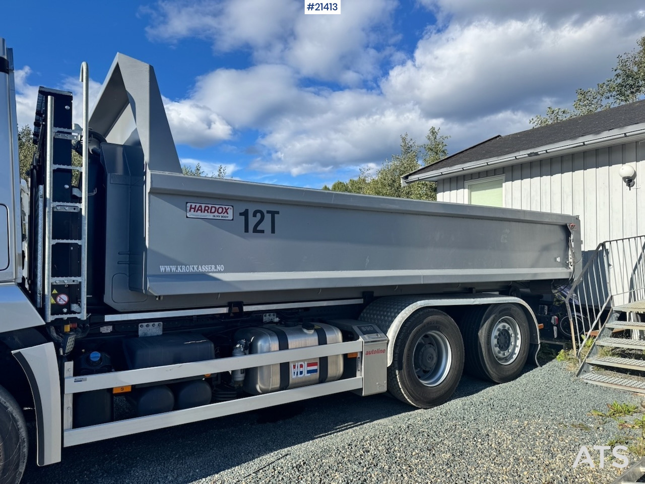 Mercedes Arocs 2543 - משאית הרמת וו: תמונה 5 Mercedes Arocs 2543 - משאית הרמת וו: תמונה 5