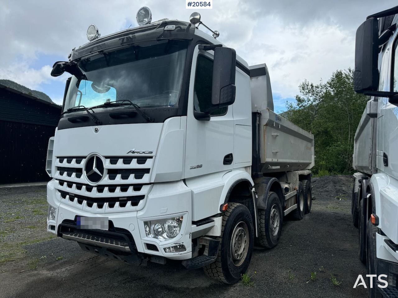 מזהיר Mercedes Arocs 3258: תמונה 7