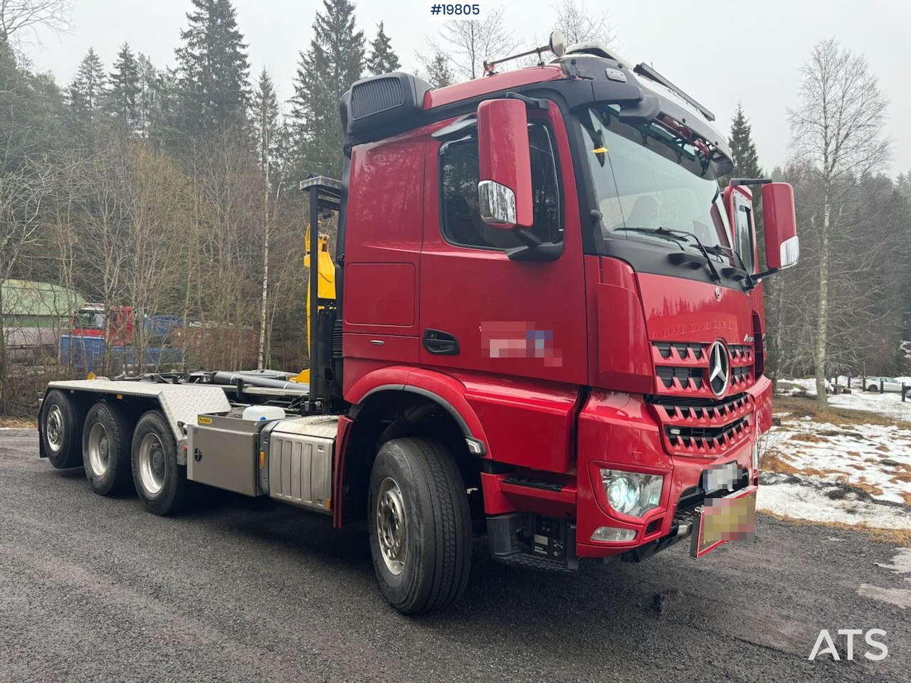 Mercedes Arocs - משאית הרמת וו: תמונה 1 Mercedes Arocs - משאית הרמת וו: תמונה 1