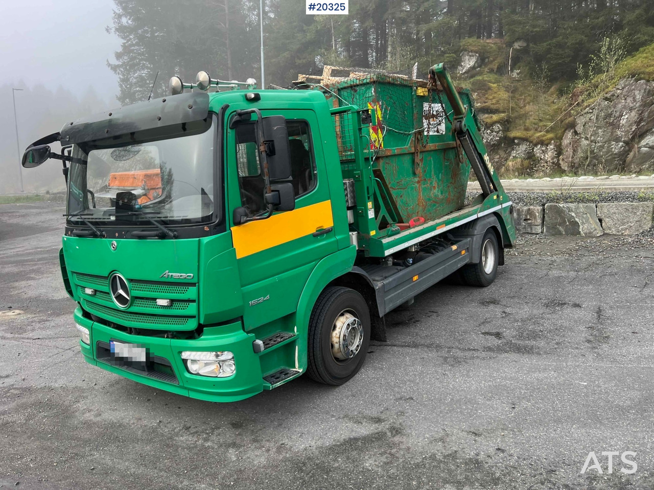 משאית דילוג העמסה Mercedes Atego 1524: תמונה 31
