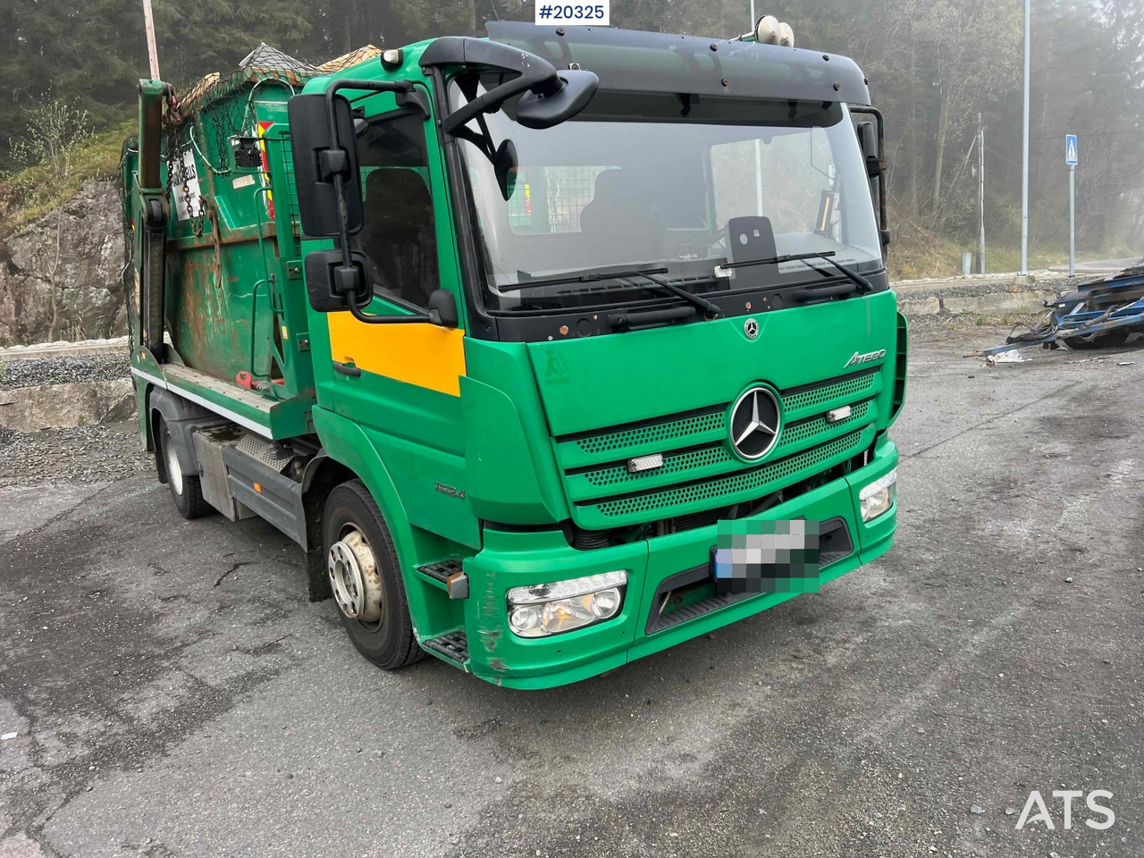 משאית דילוג העמסה Mercedes Atego 1524: תמונה 7