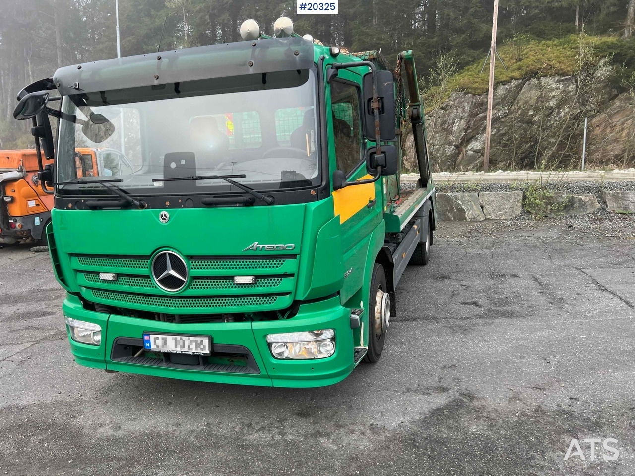 משאית דילוג העמסה Mercedes Atego 1524: תמונה 33