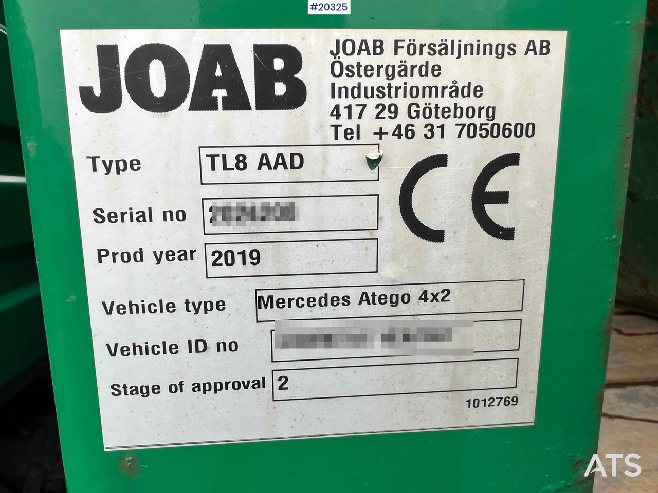 משאית דילוג העמסה Mercedes Atego 1524: תמונה 50