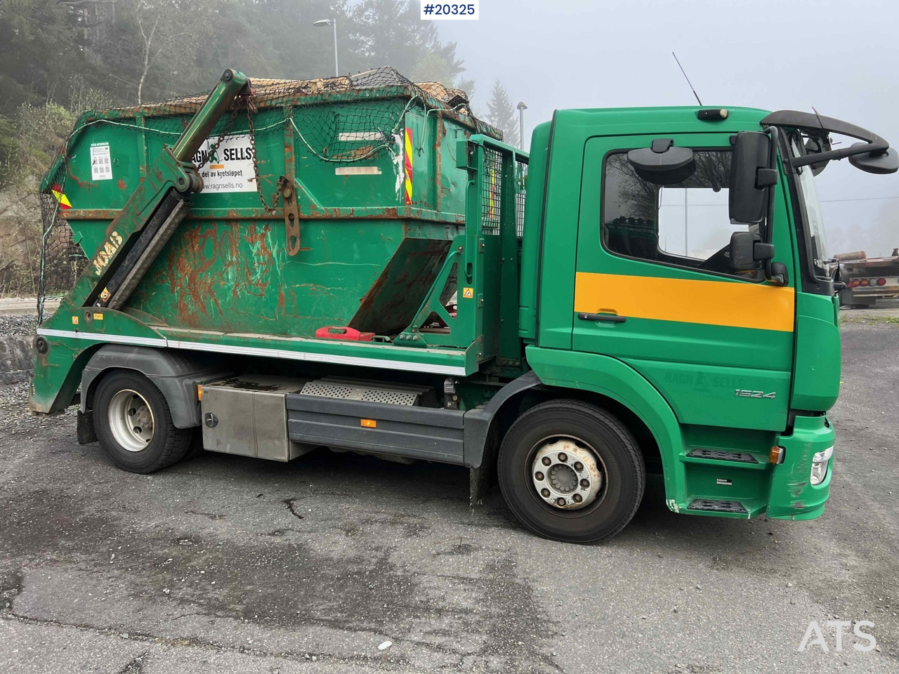 משאית דילוג העמסה Mercedes Atego 1524: תמונה 11