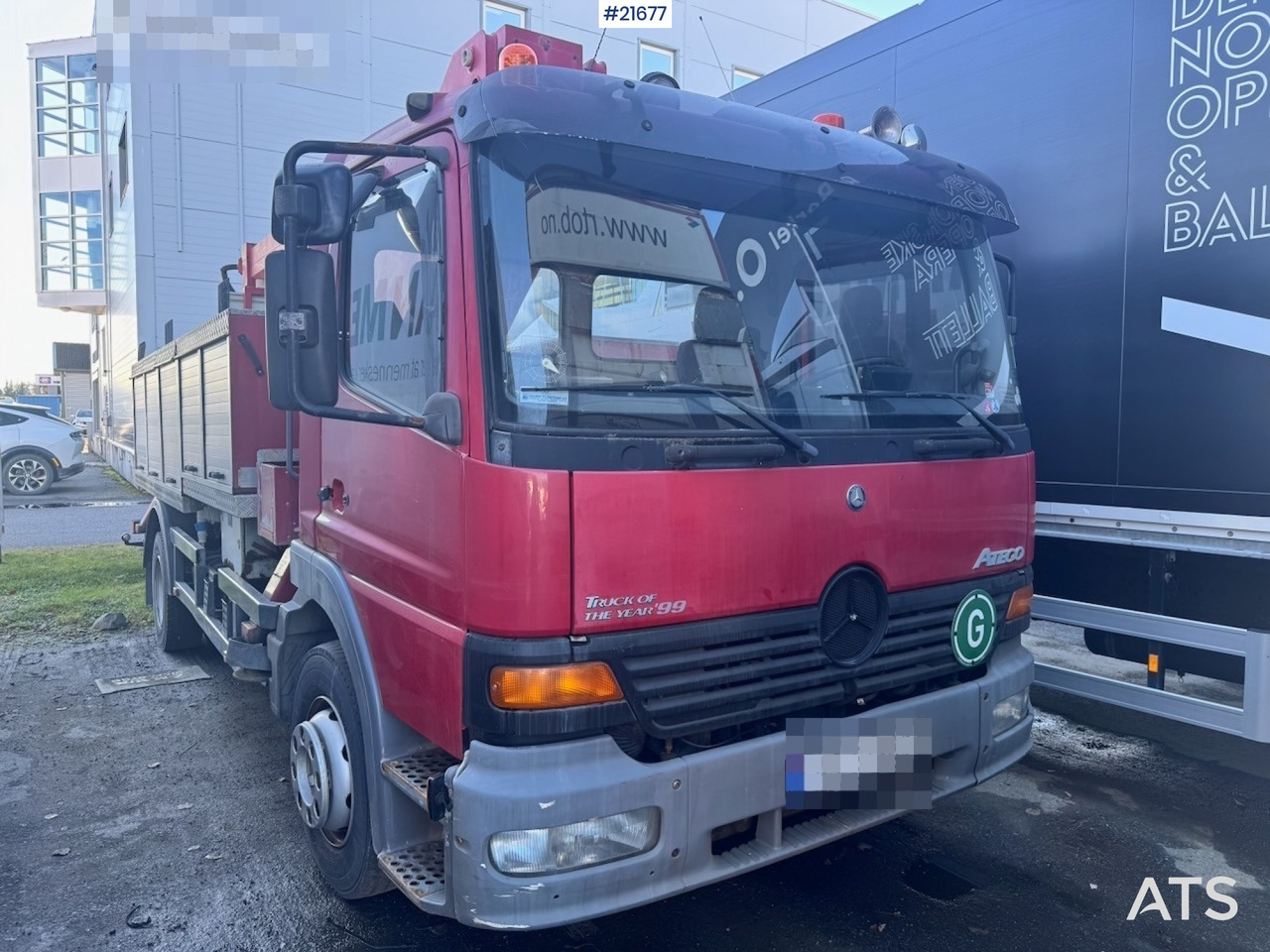 Mercedes-Benz Mercedes Atego 4x2 18 meters Liftbil - פלטפורמה אווירית מותקנת על משאית: תמונה 1 Mercedes-Benz Mercedes Atego 4x2 18 meters Liftbil - פלטפורמה אווירית מותקנת על משאית: תמונה 1