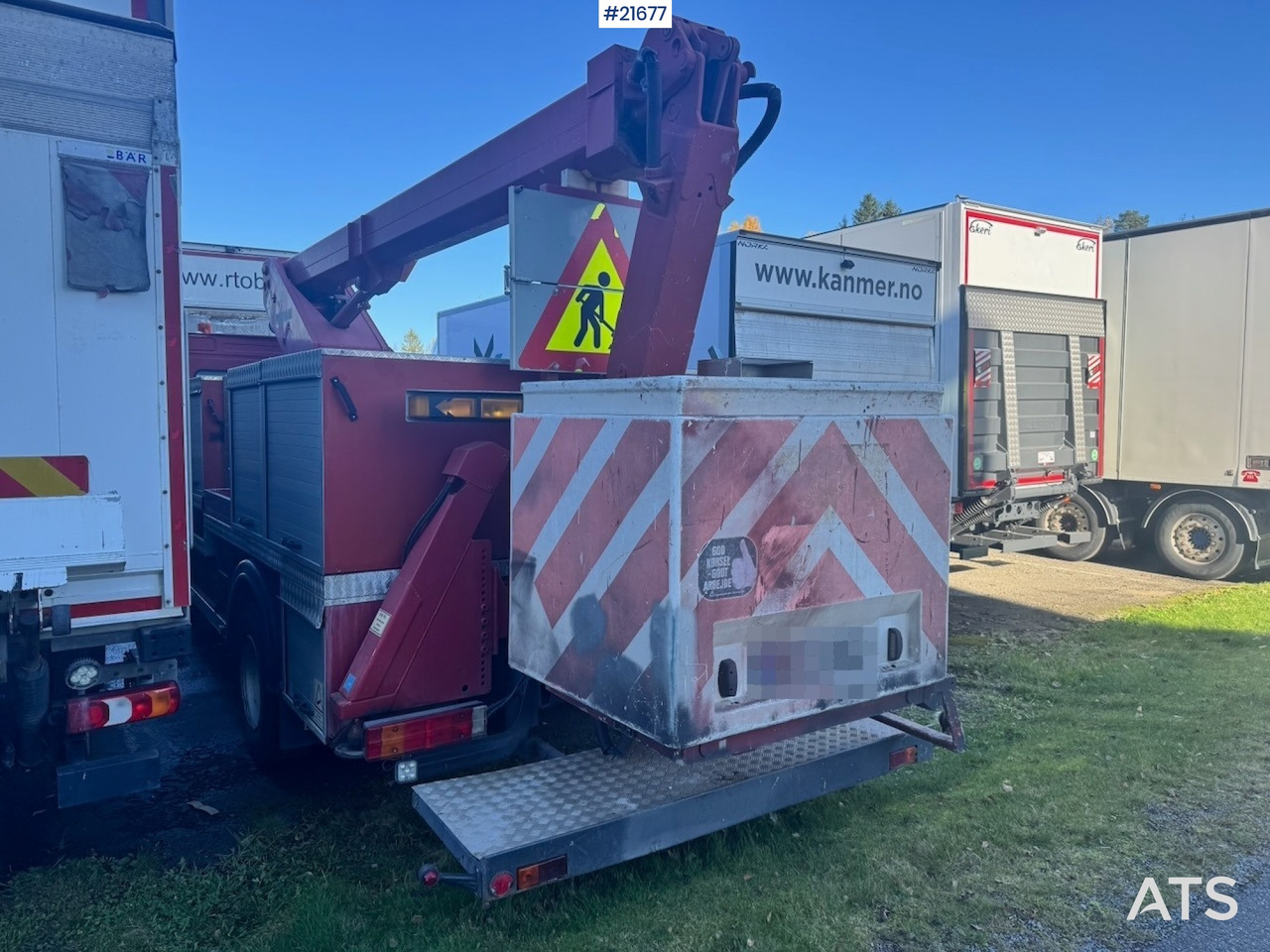 Mercedes-Benz Mercedes Atego 4x2 18 meters Liftbil - פלטפורמה אווירית מותקנת על משאית: תמונה 3 Mercedes-Benz Mercedes Atego 4x2 18 meters Liftbil - פלטפורמה אווירית מותקנת על משאית: תמונה 3