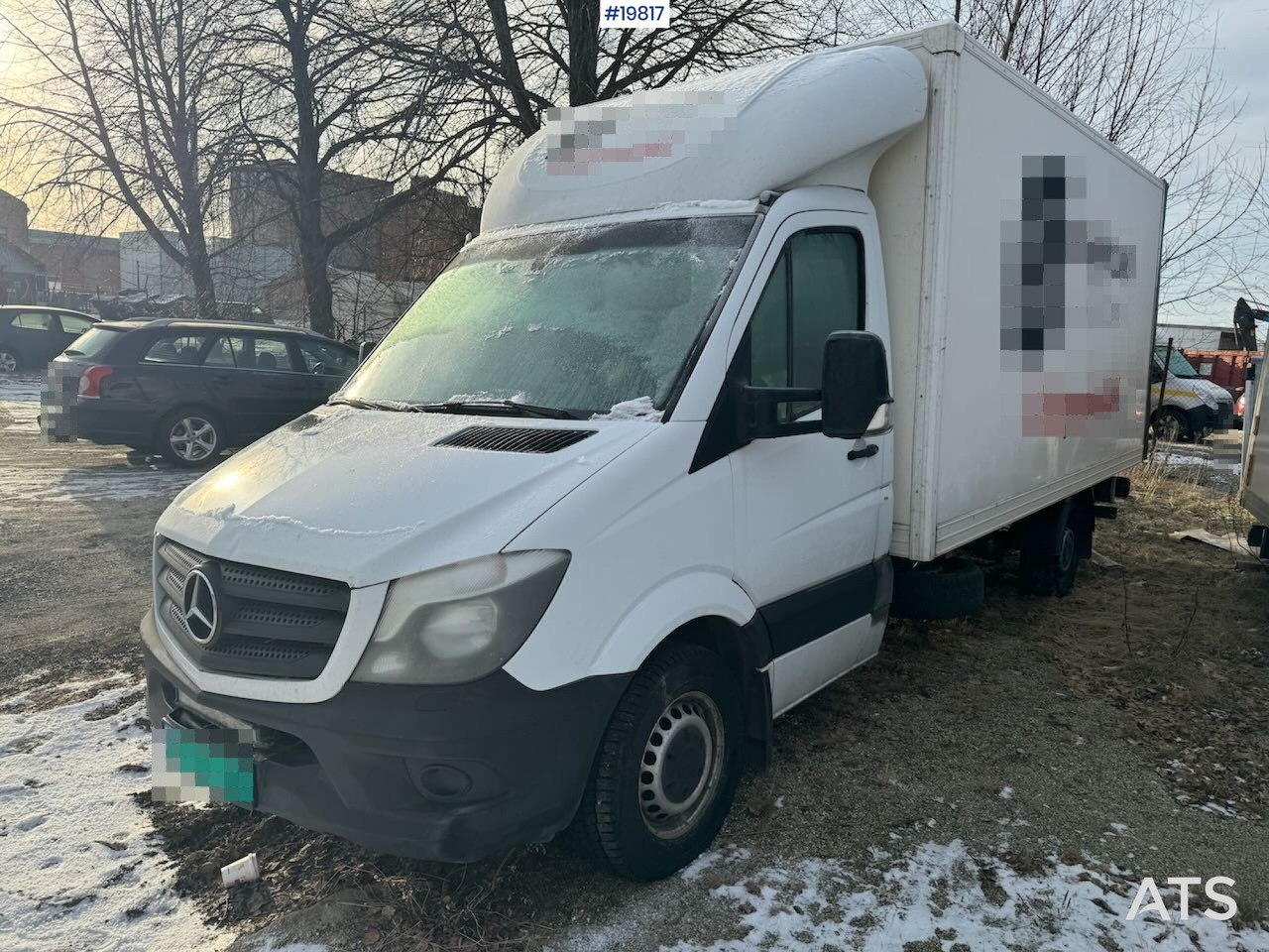 Mercedes SPRINTER - כלי רכב מסחרי עם תיבה: תמונה 1 Mercedes SPRINTER - כלי רכב מסחרי עם תיבה: תמונה 1