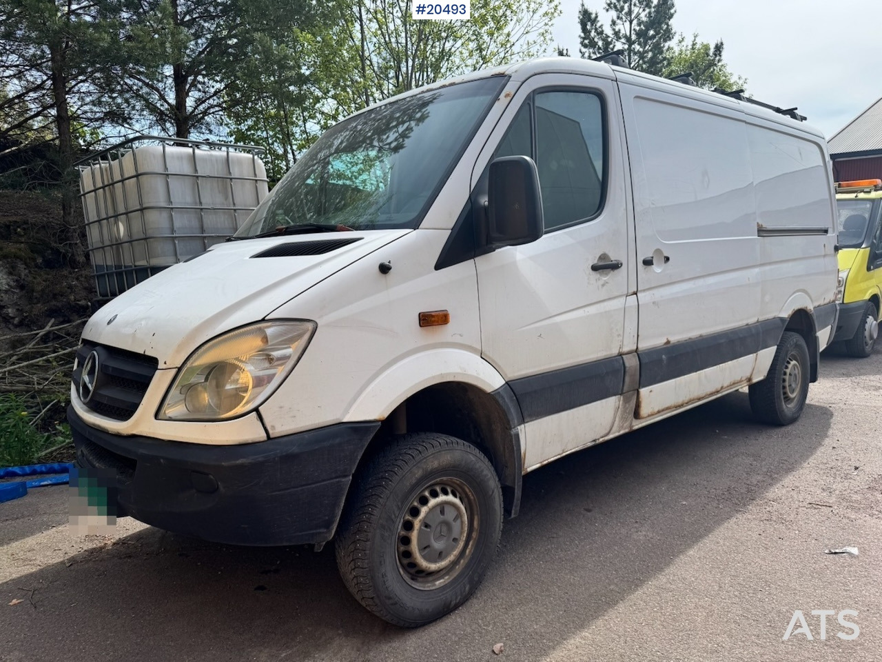 Mercedes Sprinter 316 - כלי רכב מסחרי עם לוח: תמונה 1 Mercedes Sprinter 316 - כלי רכב מסחרי עם לוח: תמונה 1