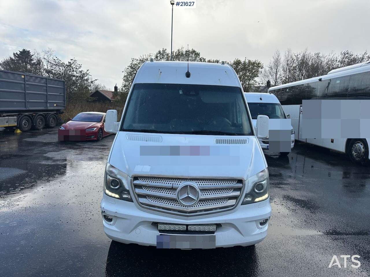 Mercedes Sprinter minibuss 4x2 m/ 16+1 seter, rullestolrampe og handikap plass. - מיניבוס, כלי רכב מסחרי לנוסעים: תמונה 3 Mercedes Sprinter minibuss 4x2 m/ 16+1 seter, rullestolrampe og handikap plass. - מיניבוס, כלי רכב מסחרי לנוסעים: תמונה 3