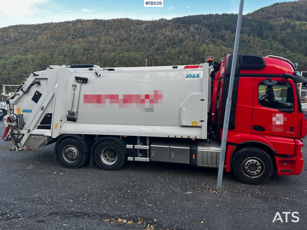 Mercedes actros 2543L - משאית אשפה: תמונה 3 Mercedes actros 2543L - משאית אשפה: תמונה 3