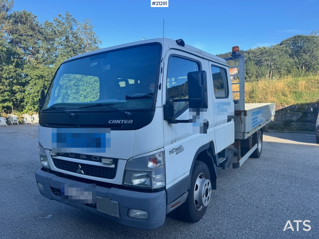 Mitsubishi Fuso Canter - משאית צד נופל/ שטוחה: תמונה 1 Mitsubishi Fuso Canter - משאית צד נופל/ שטוחה: תמונה 1