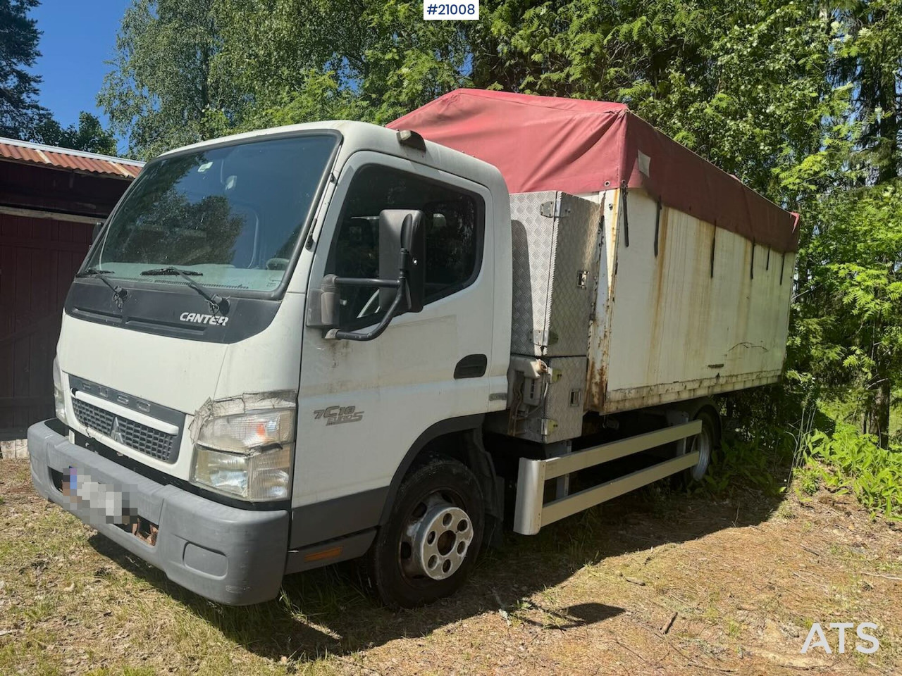 Mitsubishi Fuso Canter - משאית צד נופל/ שטוחה: תמונה 1 Mitsubishi Fuso Canter - משאית צד נופל/ שטוחה: תמונה 1