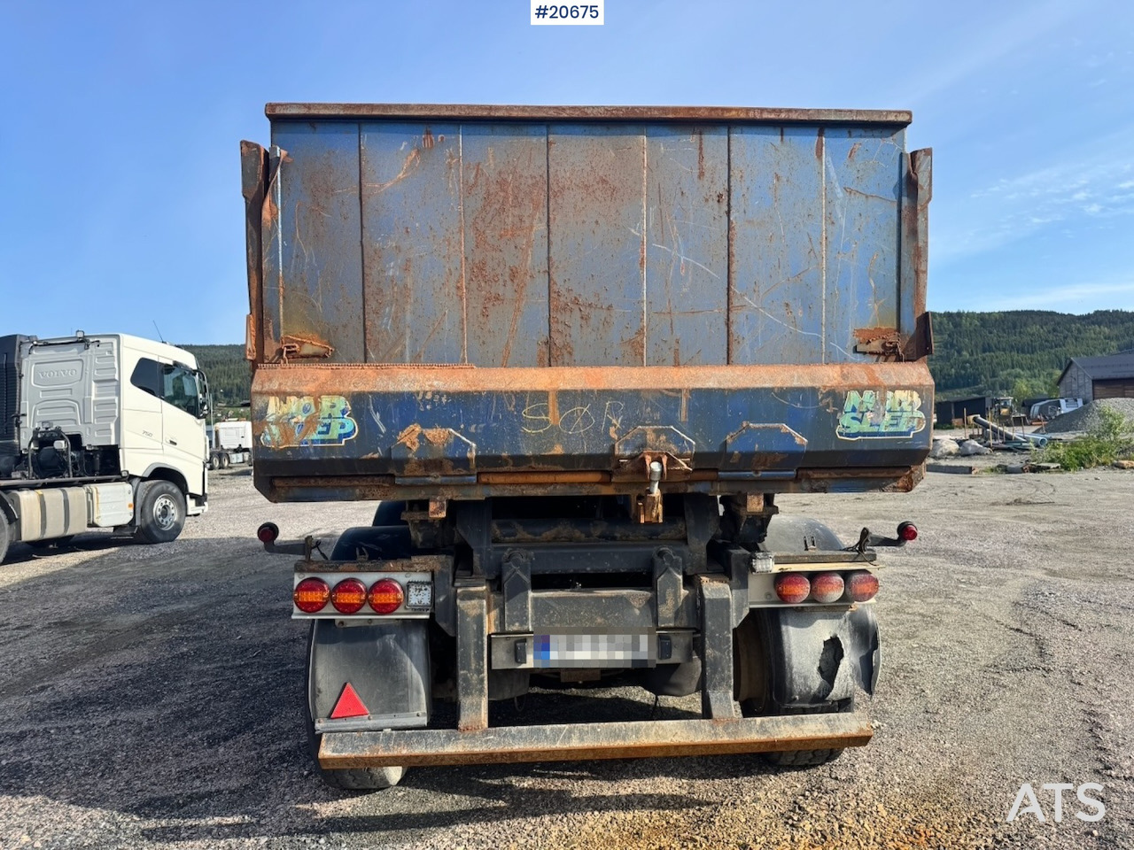 NOR SLEP tippsemi - סמיטריילר עם מזהיר: תמונה 4 NOR SLEP tippsemi - סמיטריילר עם מזהיר: תמונה 4