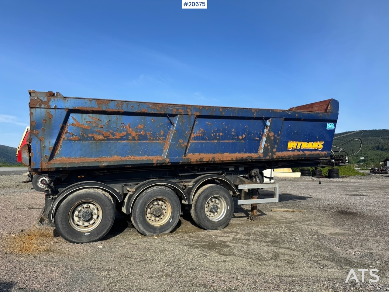 NOR SLEP tippsemi - סמיטריילר עם מזהיר: תמונה 5 NOR SLEP tippsemi - סמיטריילר עם מזהיר: תמונה 5