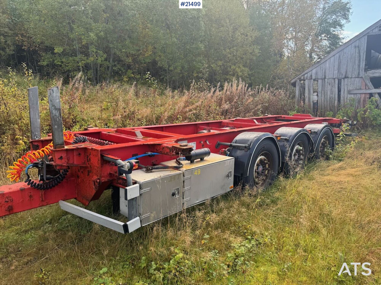 Narko Containerhenger - קרון נגרר מוביל מכולות/ החלפת גוף: תמונה 1 Narko Containerhenger - קרון נגרר מוביל מכולות/ החלפת גוף: תמונה 1