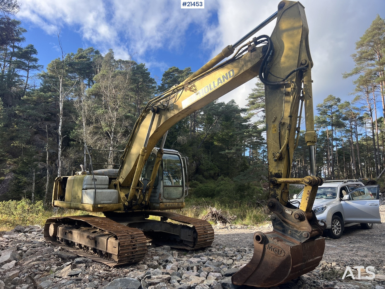 New Holland E215 Gravemaskin - מחפר סורק: תמונה 3 New Holland E215 Gravemaskin - מחפר סורק: תמונה 3