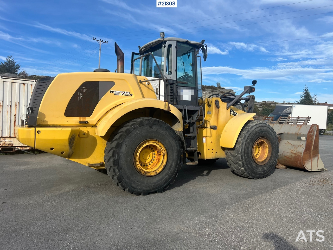 New Holland w270B - מעמיס גלגלים: תמונה 4 New Holland w270B - מעמיס גלגלים: תמונה 4
