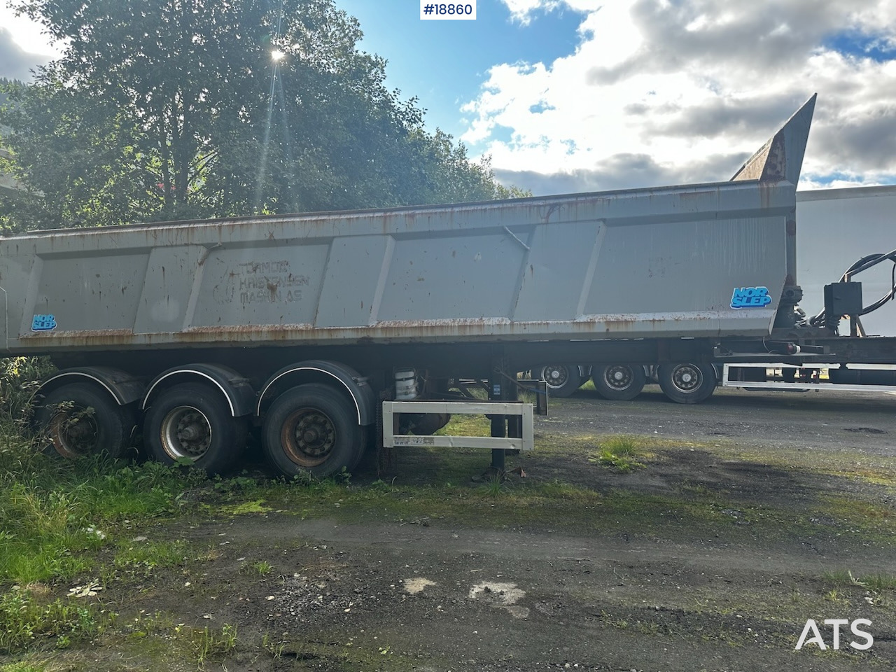Nor-Slep Tippsemi - סמיטריילר עם מזהיר: תמונה 4 Nor-Slep Tippsemi - סמיטריילר עם מזהיר: תמונה 4