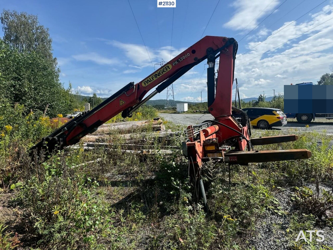 Palfinger PK 13000 - עגורן מעמיס עבור משאית: תמונה 3 Palfinger PK 13000 - עגורן מעמיס עבור משאית: תמונה 3