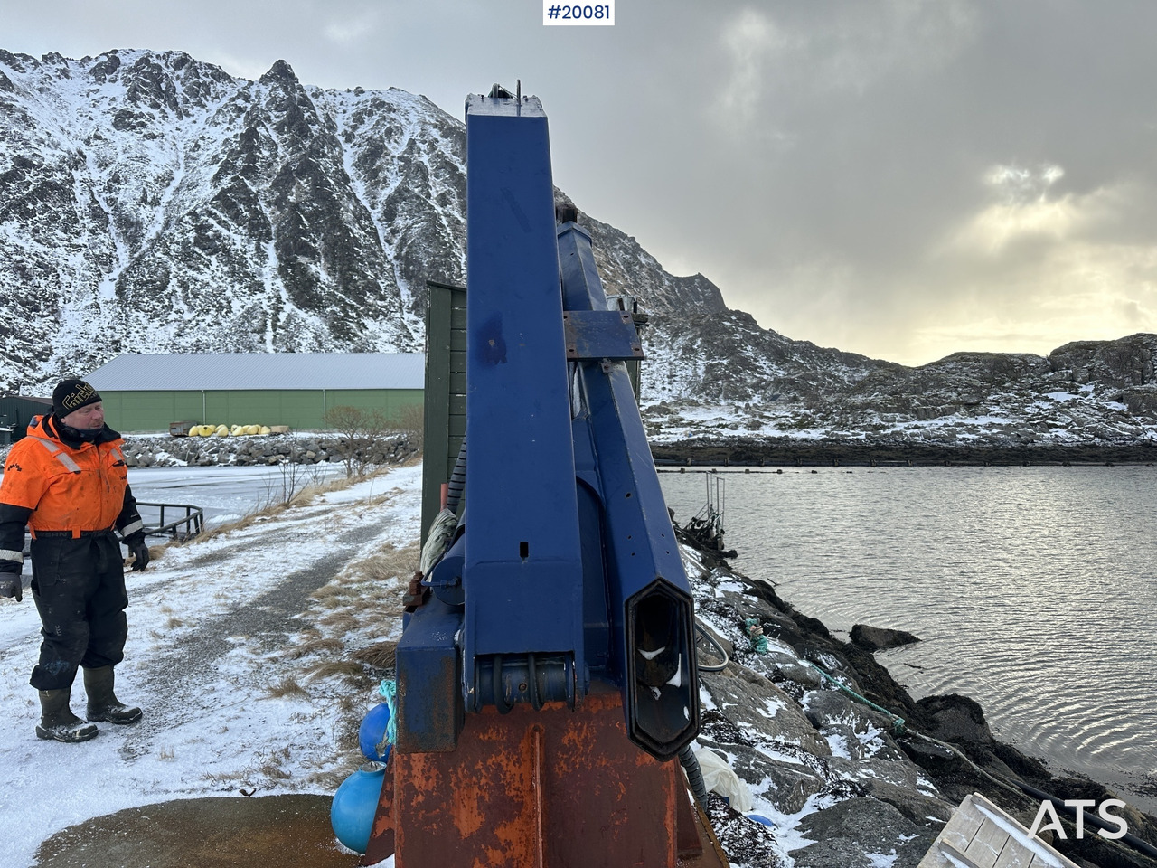 Palfinger PK 14080 C kran m/ hydraulikk pumpe - עגורן מעמיס: תמונה 3 Palfinger PK 14080 C kran m/ hydraulikk pumpe - עגורן מעמיס: תמונה 3