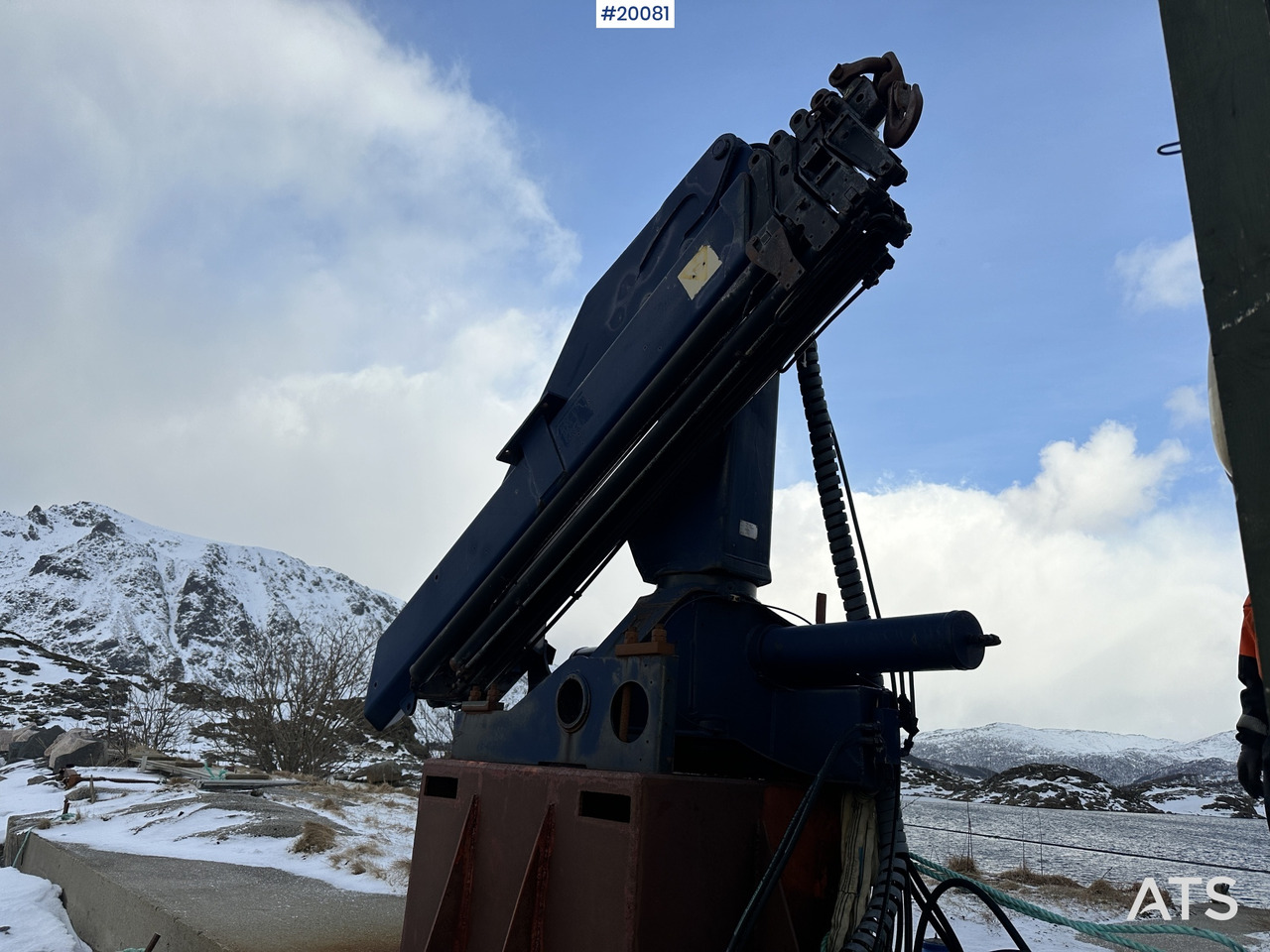 Palfinger PK 14080 - עגורן מעמיס: תמונה 2 Palfinger PK 14080 - עגורן מעמיס: תמונה 2