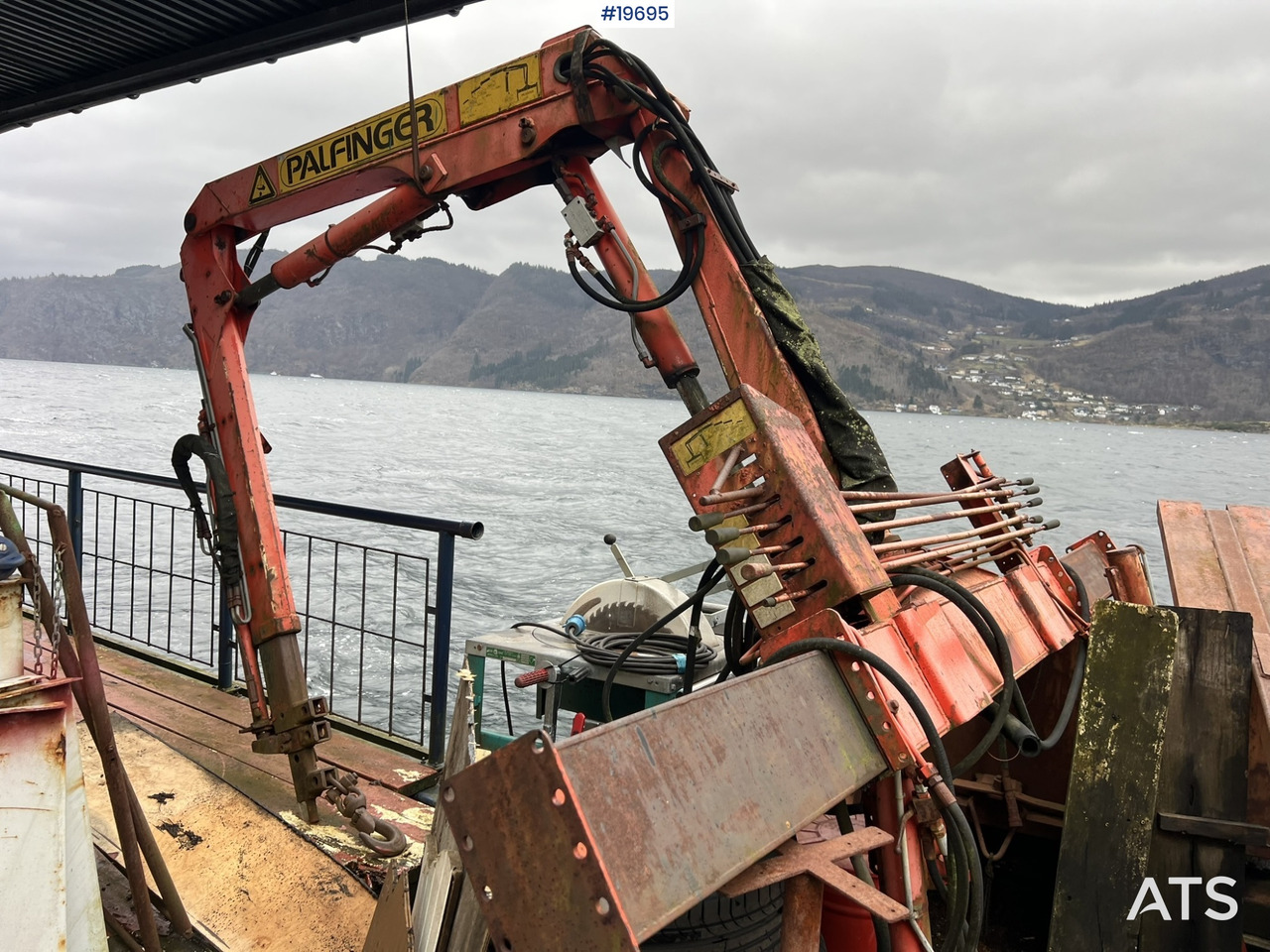 Palfinger PK 3500A - עגורן מעמיס: תמונה 2 Palfinger PK 3500A - עגורן מעמיס: תמונה 2