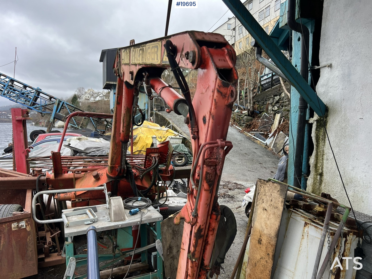Palfinger PK 3500A - עגורן מעמיס: תמונה 5 Palfinger PK 3500A - עגורן מעמיס: תמונה 5