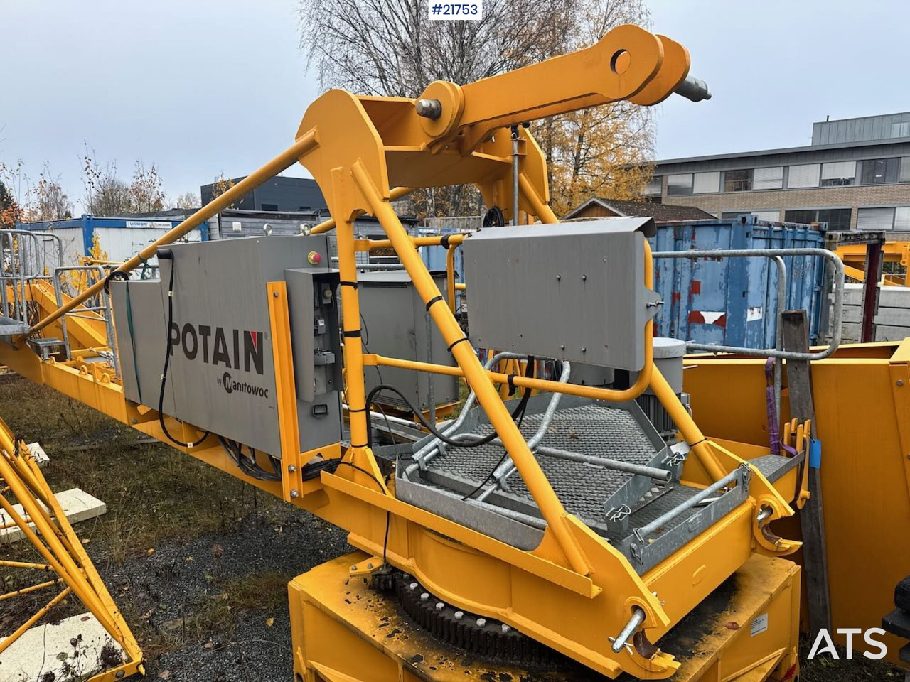 Potain MDT 109 2C Tårnkran - עגורן מגדל: תמונה 5 Potain MDT 109 2C Tårnkran - עגורן מגדל: תמונה 5