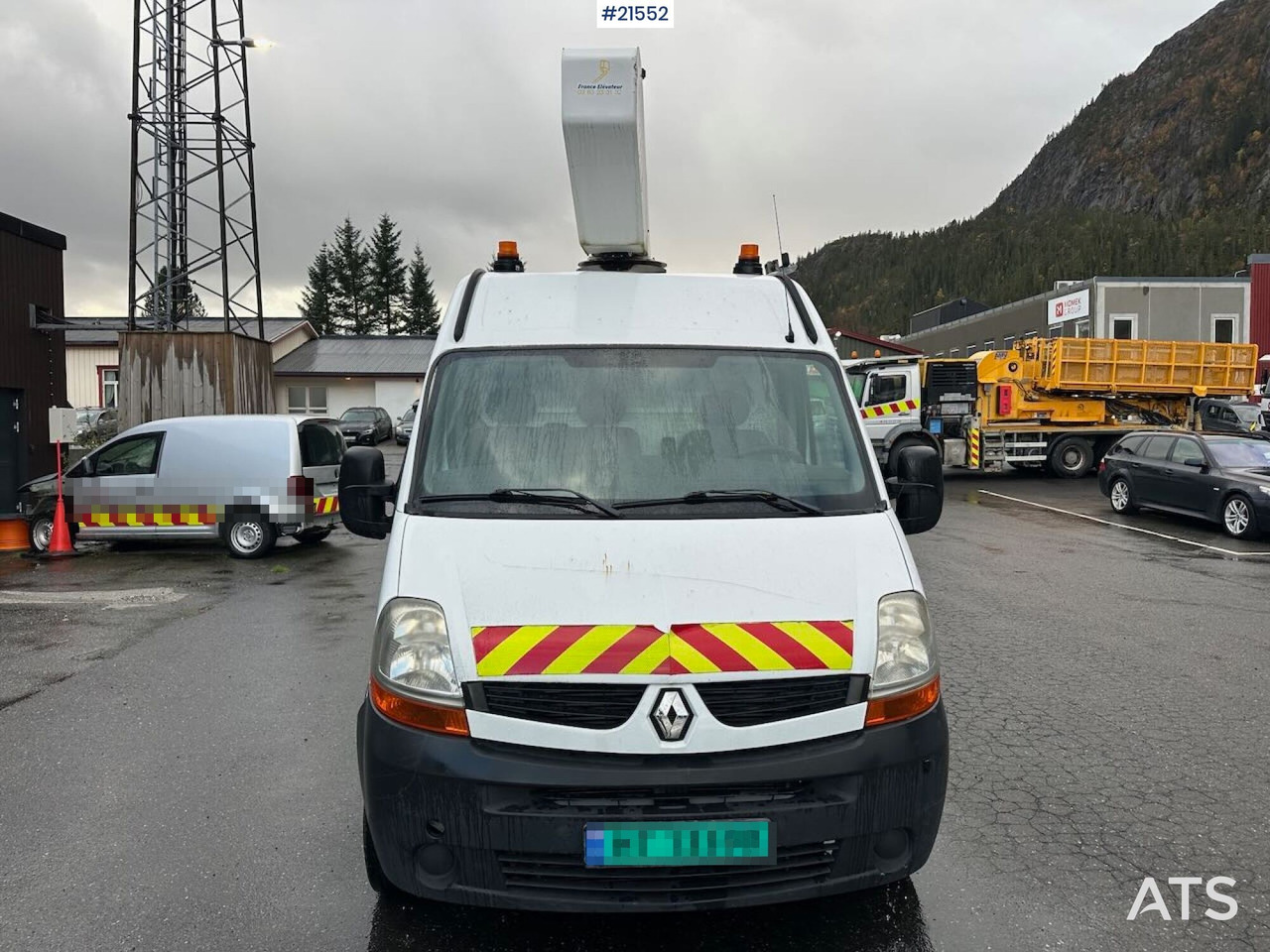 Renault Master liftbil m/ France Elevateur løftekurv. SE VIDEO - פלטפורמה אווירית מותקנת על משאית, כלי רכב מסחרי עם לוח: תמונה 3 Renault Master liftbil m/ France Elevateur løftekurv. SE VIDEO - פלטפורמה אווירית מותקנת על משאית, כלי רכב מסחרי עם לוח: תמונה 3