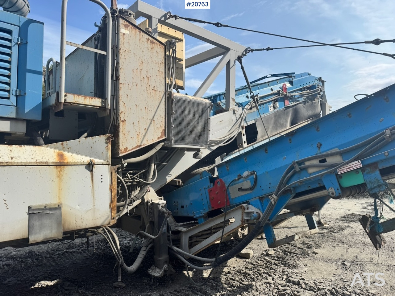 מגרסה Sandvik Ca. 2006 Sandvik 1208 Knuser med Sandvik hengesikt. God stand!: תמונה 43