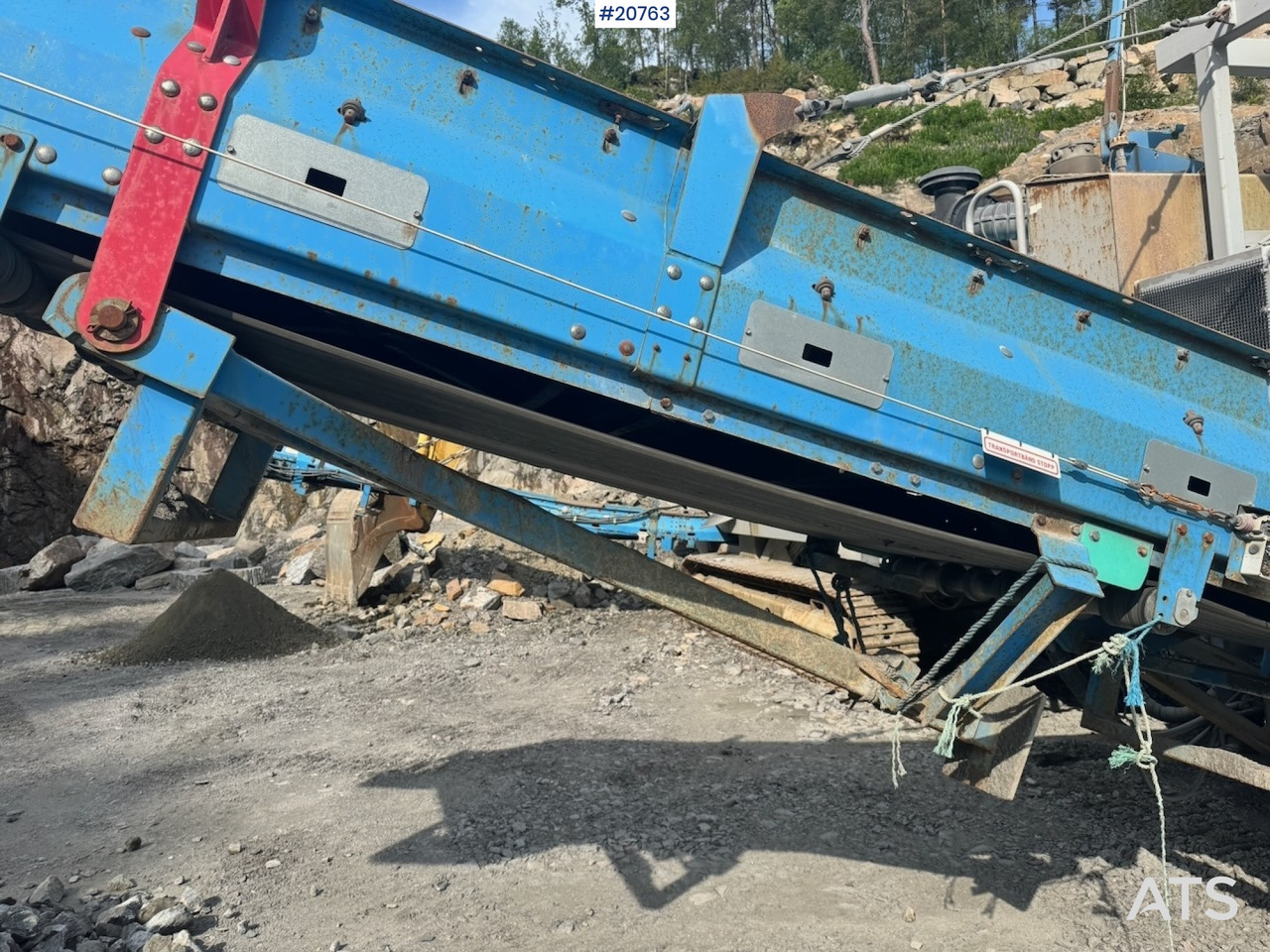 מגרסה Sandvik Ca. 2006 Sandvik 1208 Knuser med Sandvik hengesikt. God stand!: תמונה 50