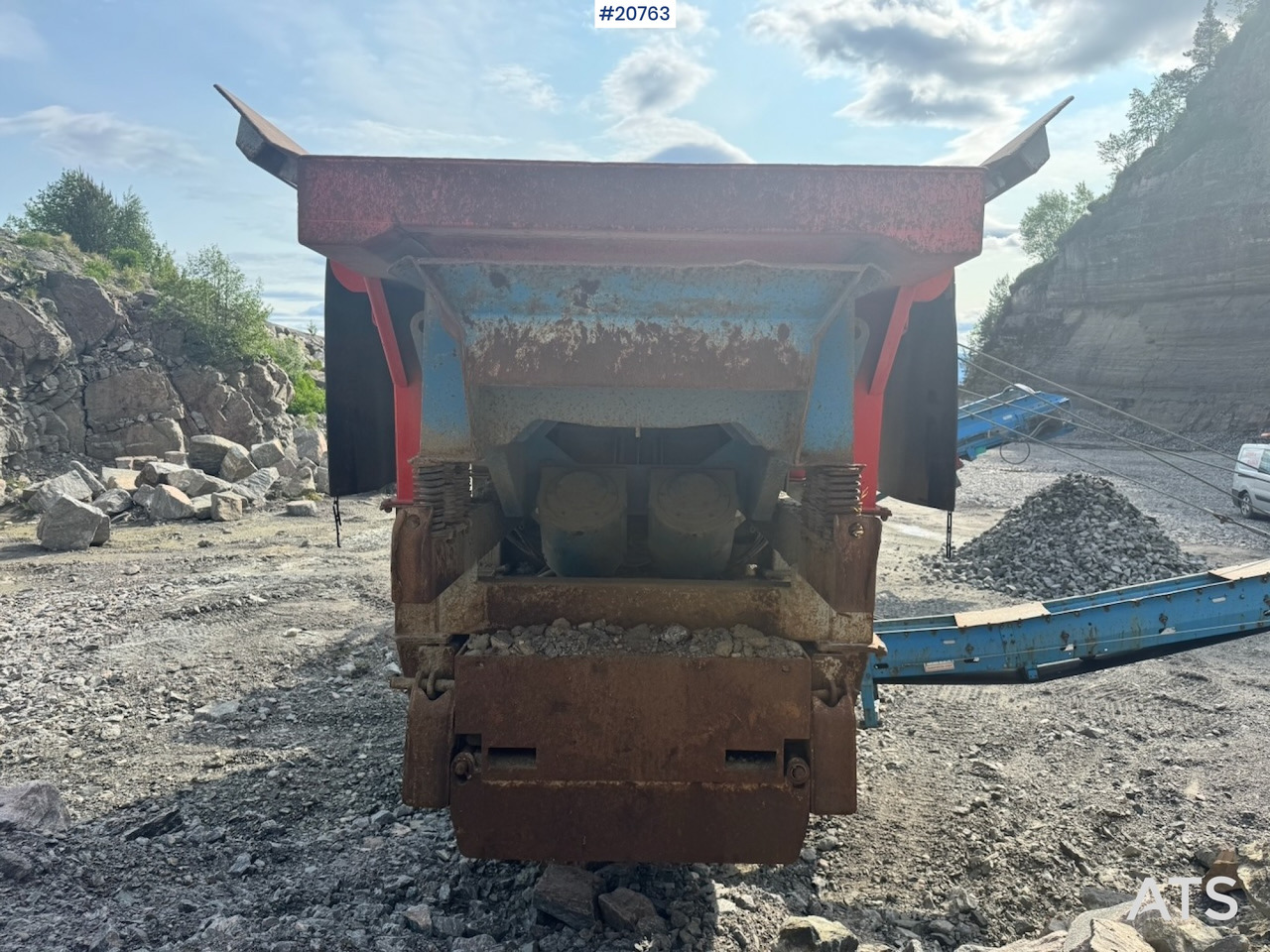 מגרסה Sandvik Ca. 2006 Sandvik 1208 Knuser med Sandvik hengesikt. God stand!: תמונה 26
