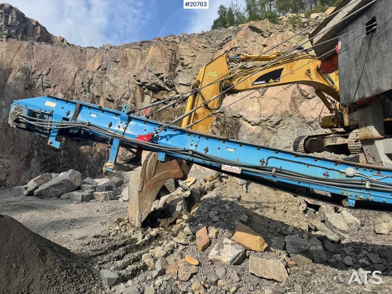 מגרסה Sandvik Ca. 2006 Sandvik 1208 Knuser med Sandvik hengesikt. God stand!: תמונה 34