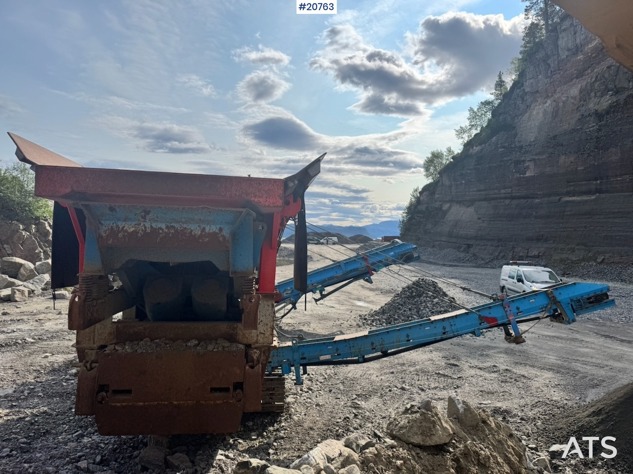 מגרסה Sandvik Ca. 2006 Sandvik 1208 Knuser med Sandvik hengesikt. God stand!: תמונה 25