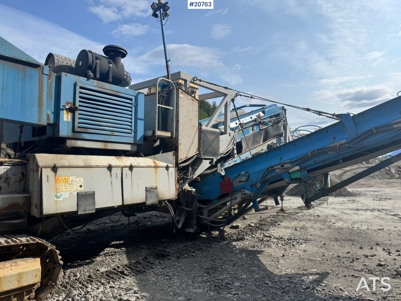 מגרסה Sandvik Ca. 2006 Sandvik 1208 Knuser med Sandvik hengesikt. God stand!: תמונה 31
