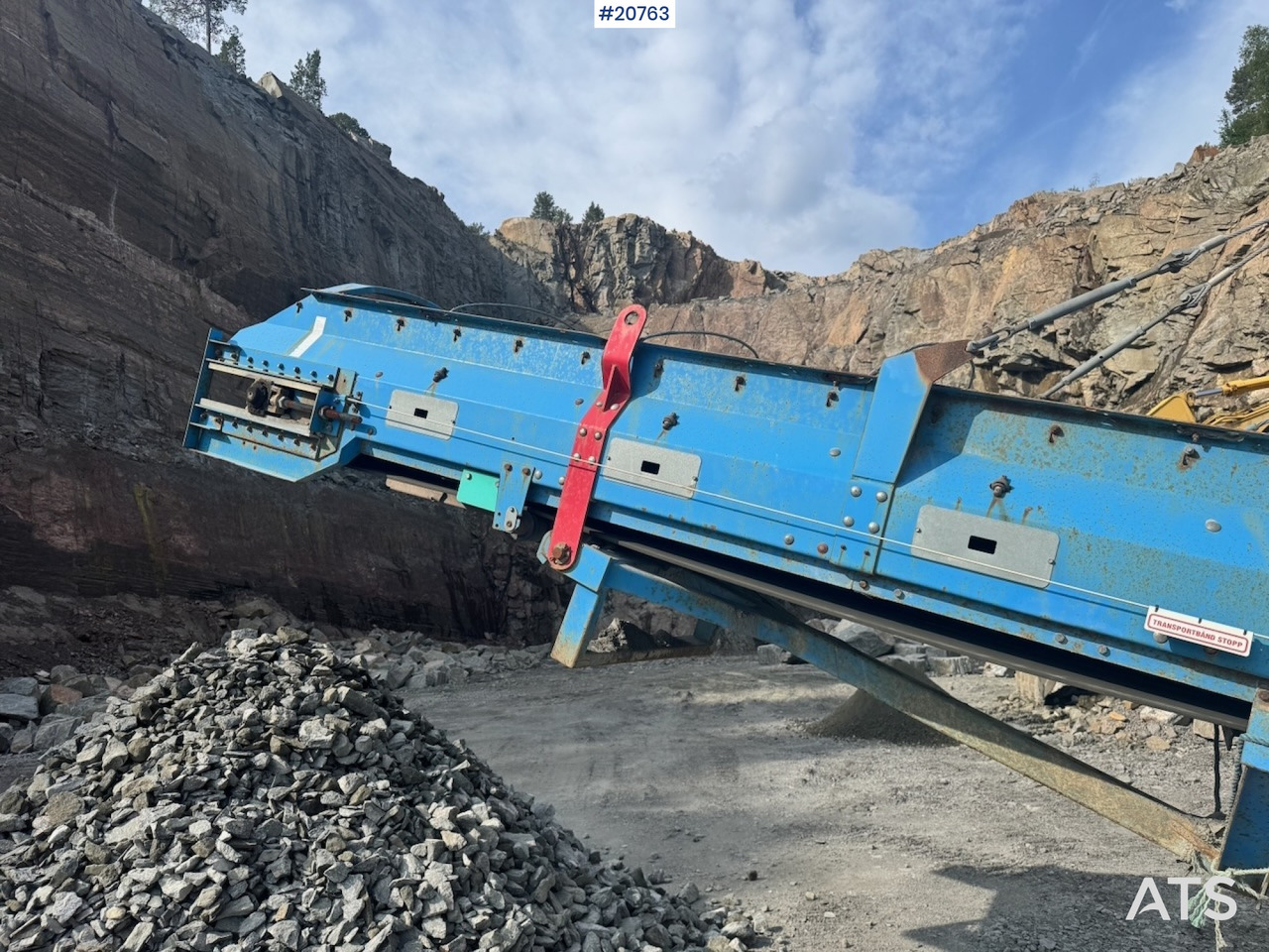 מגרסה Sandvik Ca. 2006 Sandvik 1208 Knuser med Sandvik hengesikt. God stand!: תמונה 46