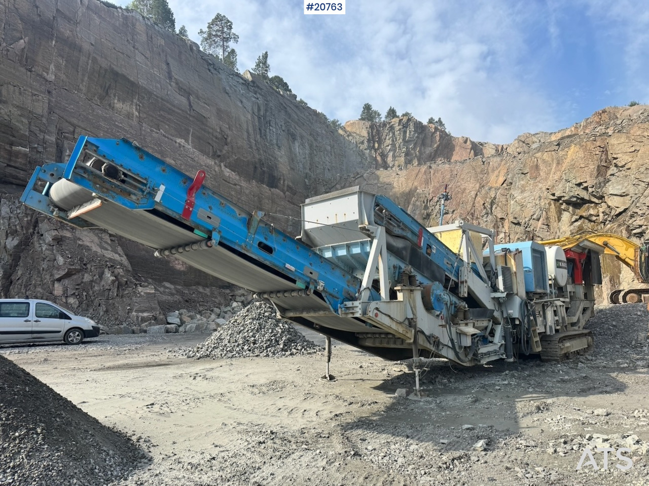 מגרסה Sandvik Ca. 2006 Sandvik 1208 Knuser med Sandvik hengesikt. God stand!: תמונה 7