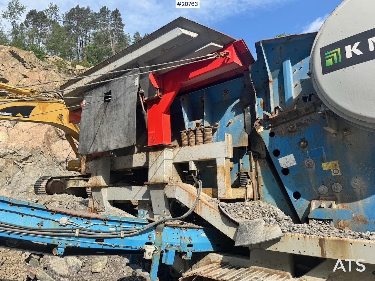 מגרסה Sandvik Ca. 2006 Sandvik 1208 Knuser med Sandvik hengesikt. God stand!: תמונה 32