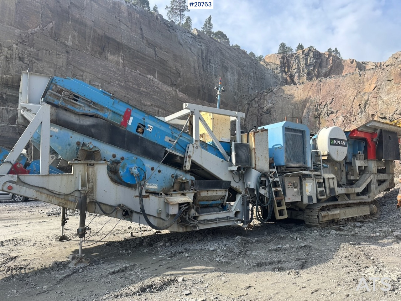 מגרסה Sandvik Ca. 2006 Sandvik 1208 Knuser med Sandvik hengesikt. God stand!: תמונה 8
