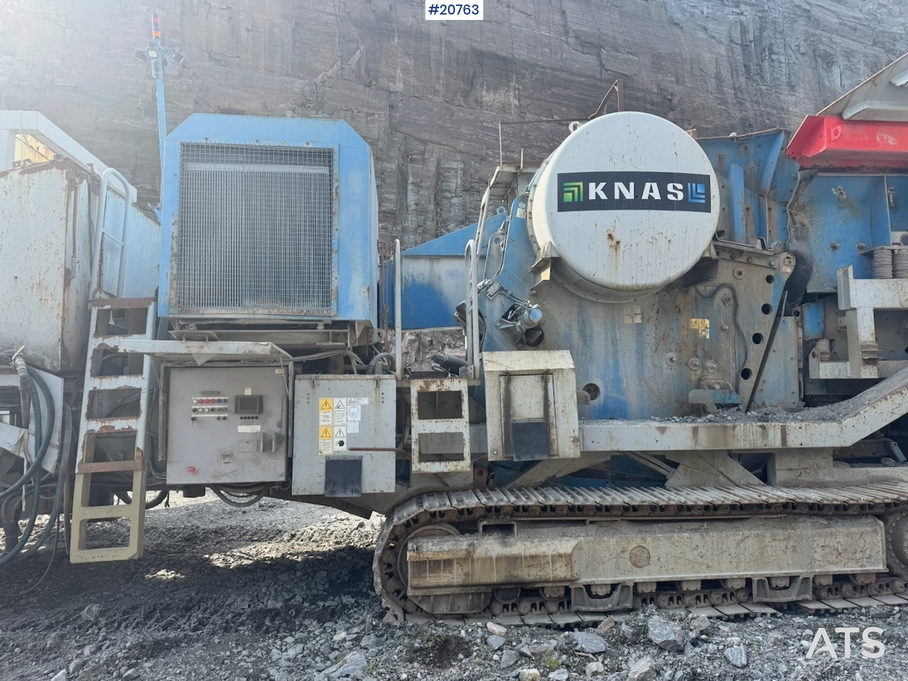 מגרסה Sandvik Ca. 2006 Sandvik 1208 Knuser med Sandvik hengesikt. God stand!: תמונה 14