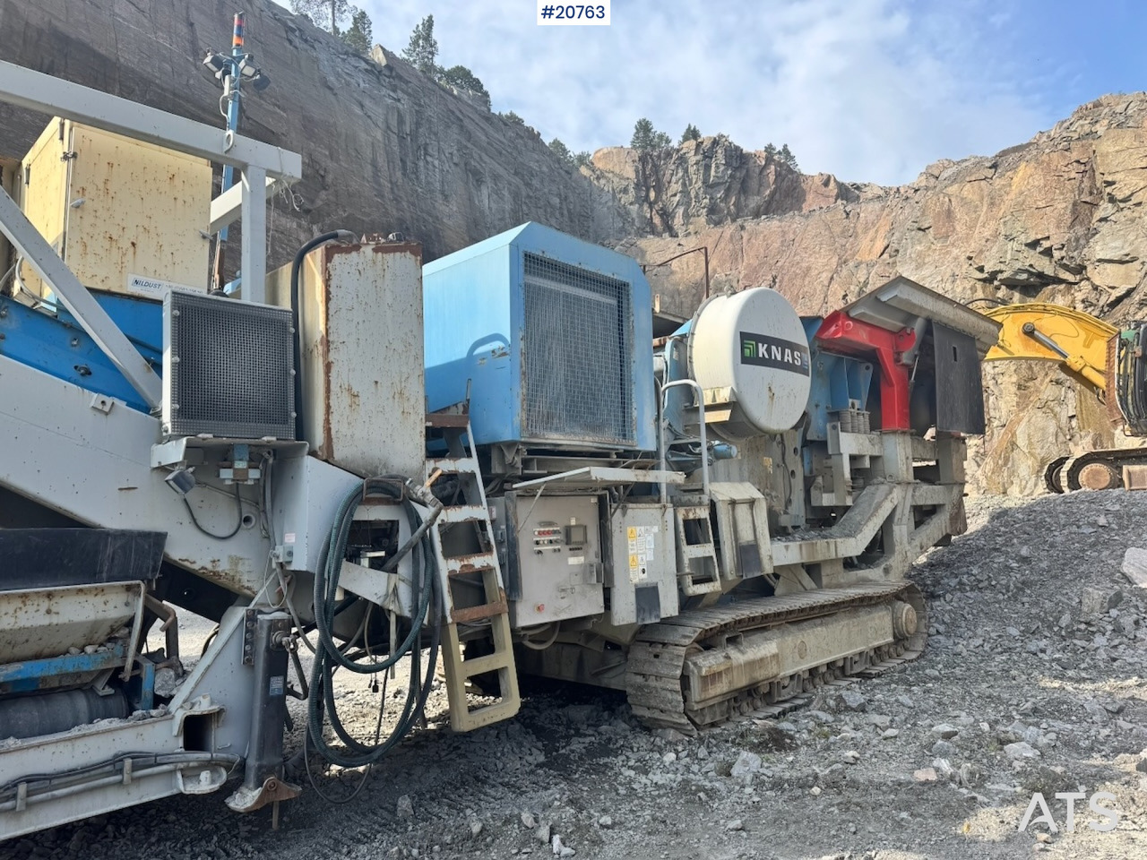 מגרסה Sandvik Ca. 2006 Sandvik 1208 Knuser med Sandvik hengesikt. God stand!: תמונה 11